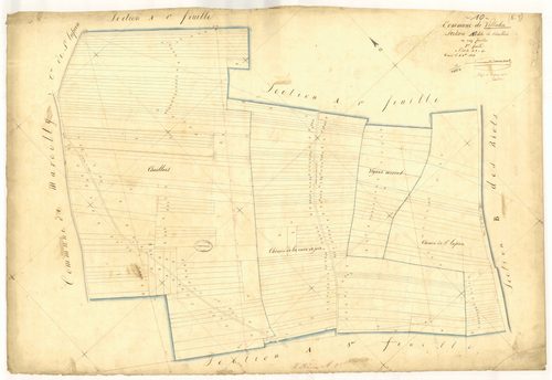 Villadin, section A dite de chaillois, feuille n°2