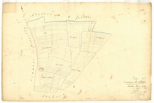 Villadin, section A dite de chaillois, feuille n°5