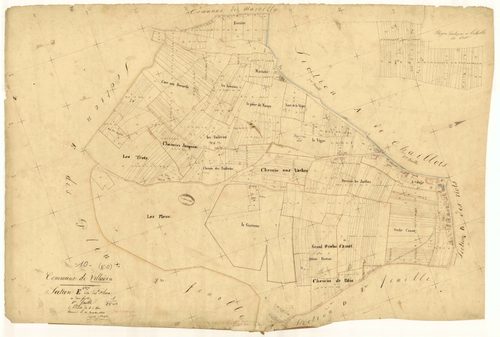 Villadin, section E dite de pleux, feuille n°1