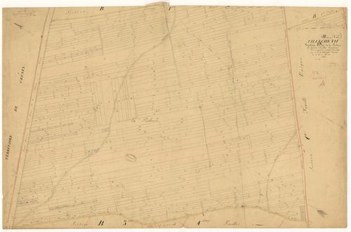 Villechétif, section B dite de la pêcherie, feuille n°2, parcelles n° 254-668