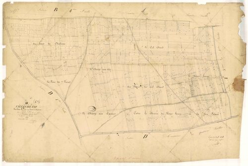 Villechétif, section C dite du haut du château, parcelles n° 1-751