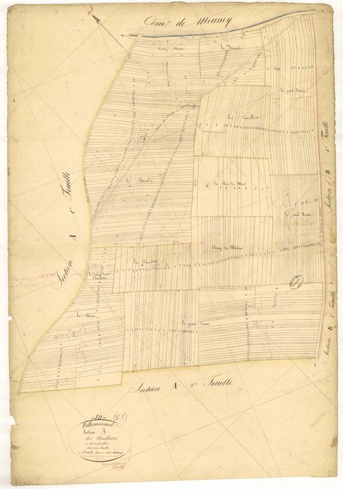 Villemereuil, section A dite des chaillots, feuille n°2