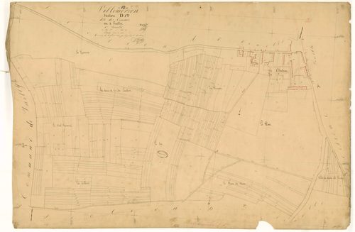 Villemorien, section D dite des commes, feuille n°1, parcelles n°1-325