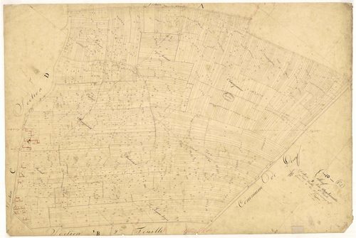 Villery, section B dite des charbonnets, feuille n°1