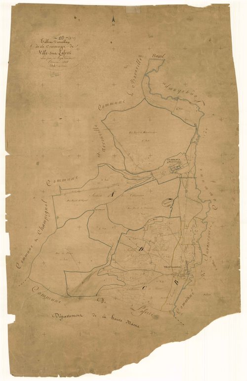 Ville-sous-la-Ferté, tableau d'assemblage