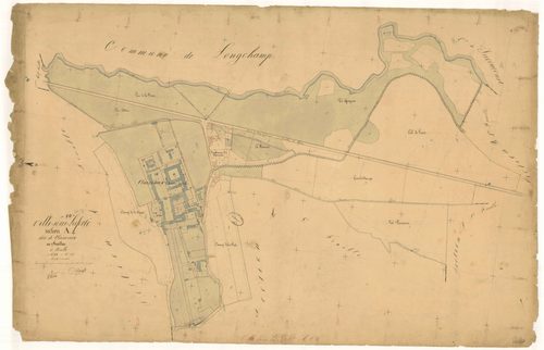 Ville-sous-la-Ferté, section A dite de Clairvaux, feuille n°2, parcelles n° 56-137