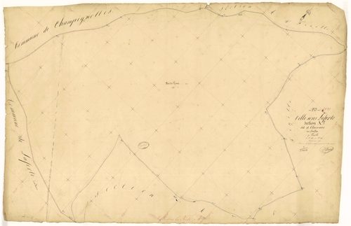 Ville-sous-la-Ferté, section A dite de Clairvaux, feuille n°7, parcelles n° 148