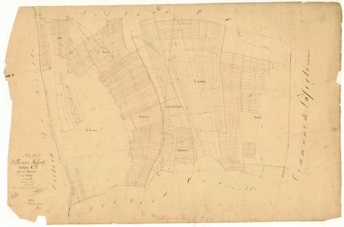 Ville-sous-la-Ferté, section C dite de barrat, feuille n°2, parcelles n° 465-794