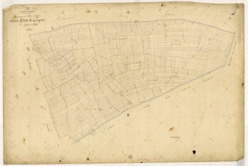 Villiers-Herbisse, section A dite de Luyeux, feuille n°1