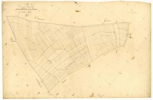 Villiers-Herbisse, section H dite de la Ronce, feuille n°1