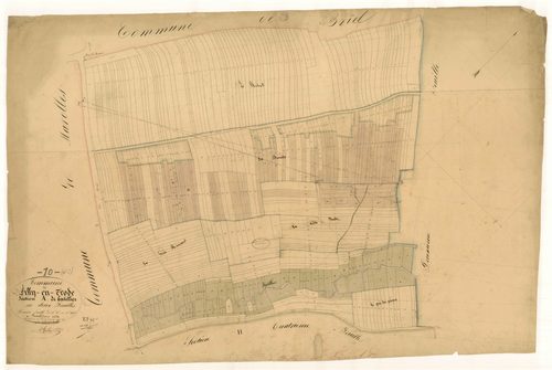 Villy-en-Trodes, section A dite de batillier, feuille n°1, parcelles n° 1-463