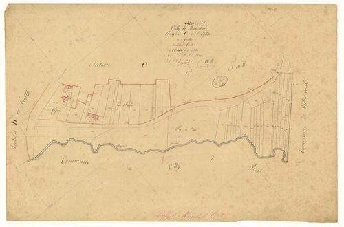 Villy-le-Maréchal, section C dite de l'église, feuille n°2
