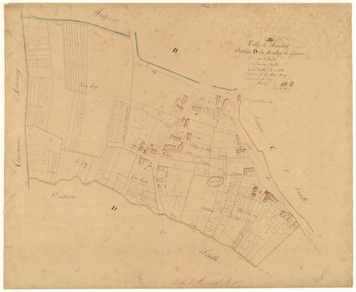 Villy-le-Maréchal, section D dite du moulin de gigeon, feuille n°1