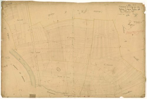 Virey-sous-Bar, section A dite de lenclos, feuille n°1, parcelles n° 1-240