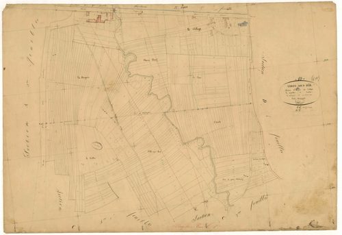 Virey-sous-Bar, section C dite du village, feuille n°1, parcelles n° 1-342