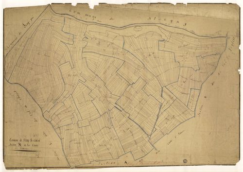 Vitry-le-Croisé, section A dite de la croüe, feuille n°1
