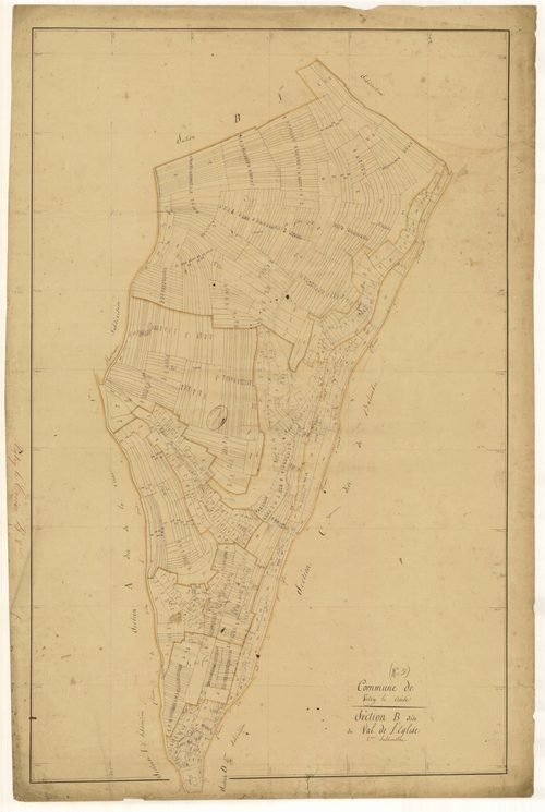 Vitry-le-Croisé, section B dite du val de l'église, feuille n°2