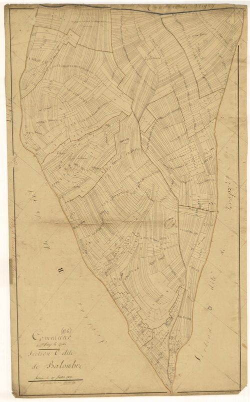 Vitry-le-Croisé, section C dite de la balombre