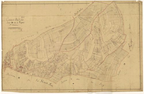 Vitry-le-Croisé, section D dite de troprès, feuille n°2
