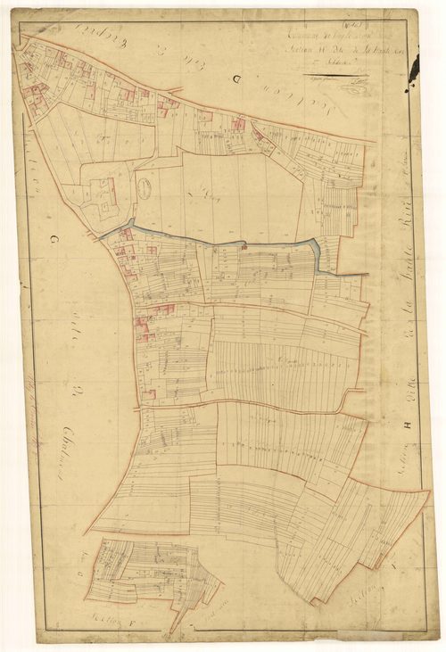 Vitry-le-Croisé, section H dite de la haute rive, feuille n°2