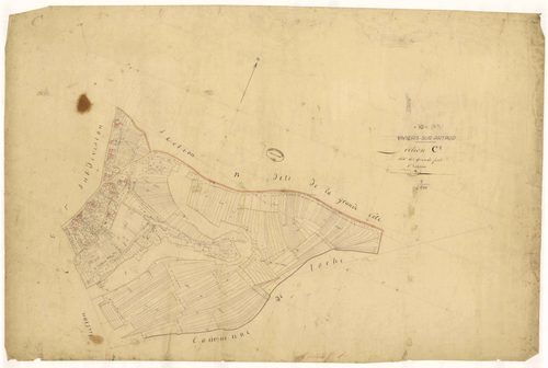 Viviers-sur-Artaut, section C dite des grands prés, feuille n°1