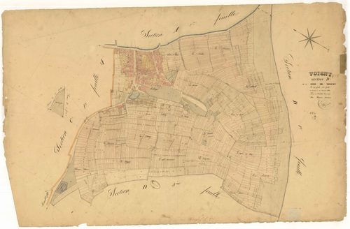 Voigny, section D dite du bois de Voigny, feuille n°2, parcelles n°2-1154