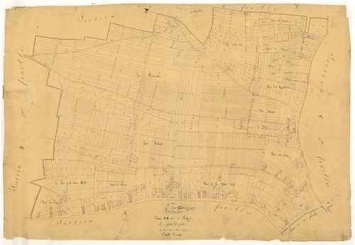 Vosnon, section B dite de pigy, feuille n°4, parcelles n° 1153-1916