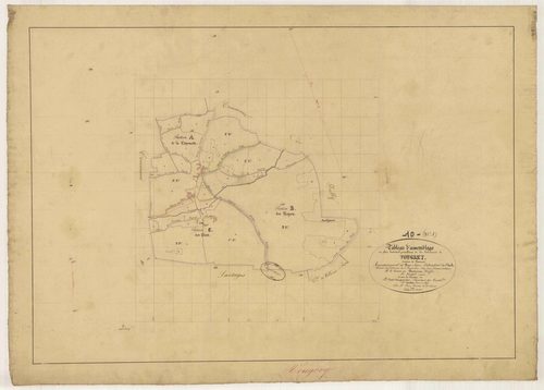 Vougrey, tableau d'assemblage
