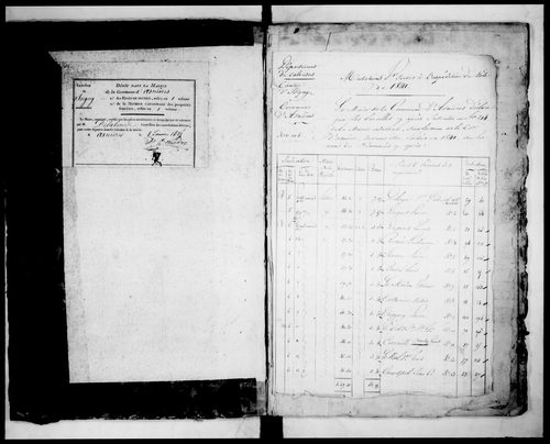 matrice cadastrale des propriétés foncières (bâties et non bâties)