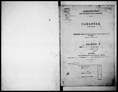 état de section