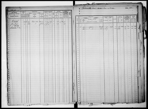 matrice cadastrale des propriétés foncières (bâties et non bâties), 1822-1913, 3e vol. (folios 924-1304)