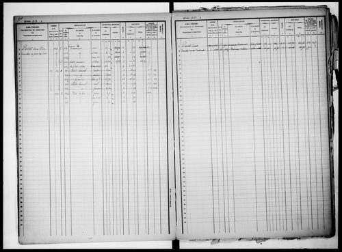 matrice cadastrale des propriétés foncières (bâties et non bâties), 1822-1913, 3e vol. (folios 924-1304)
