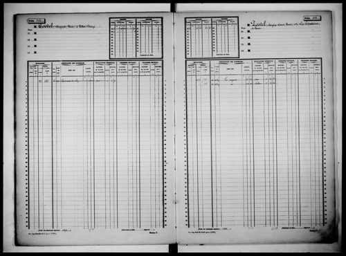 matrice cadastrale des propriétés non bâties, 1913-1960, 2e vol. (folios 497-990)