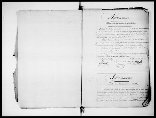 Procès-verbal de délimitation du territoire