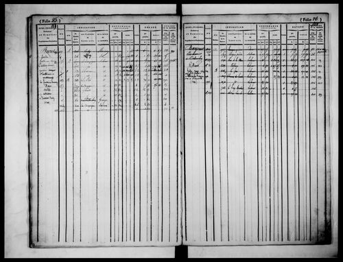 matrice cadastrale des propriétés foncières (bâties et non bâties)