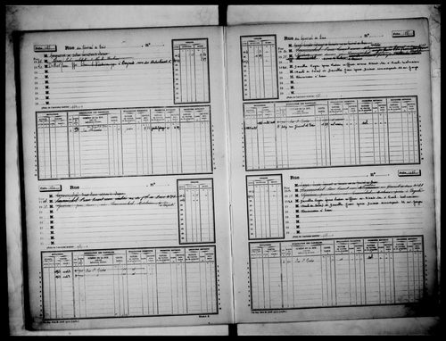 matrice cadastrale des propriétés non bâties, 1913-1971, 2e vol. (folios 1001-2000)