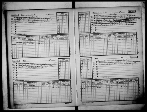 matrice cadastrale des propriétés non bâties, 1913-1971, 2e vol. (folios 1001-2000)