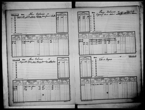 matrice cadastrale des propriétés non bâties, 1913-1971, 2e vol. (folios 1001-2000)