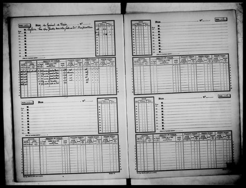 matrice cadastrale des propriétés non bâties, 1913-1971, 2e vol. (folios 1001-2000)