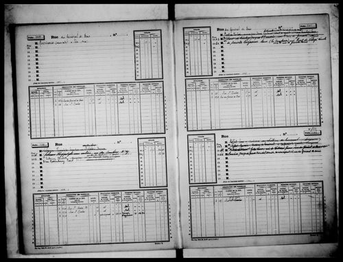 matrice cadastrale des propriétés non bâties, 1913-1971, 2e vol. (folios 1001-2000)
