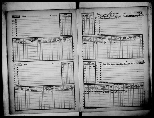 matrice cadastrale des propriétés non bâties, 1913-1971, 2e vol. (folios 1001-2000)
