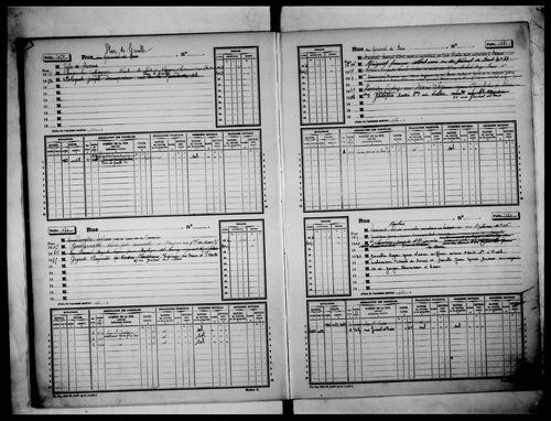 matrice cadastrale des propriétés non bâties, 1913-1971, 2e vol. (folios 1001-2000)