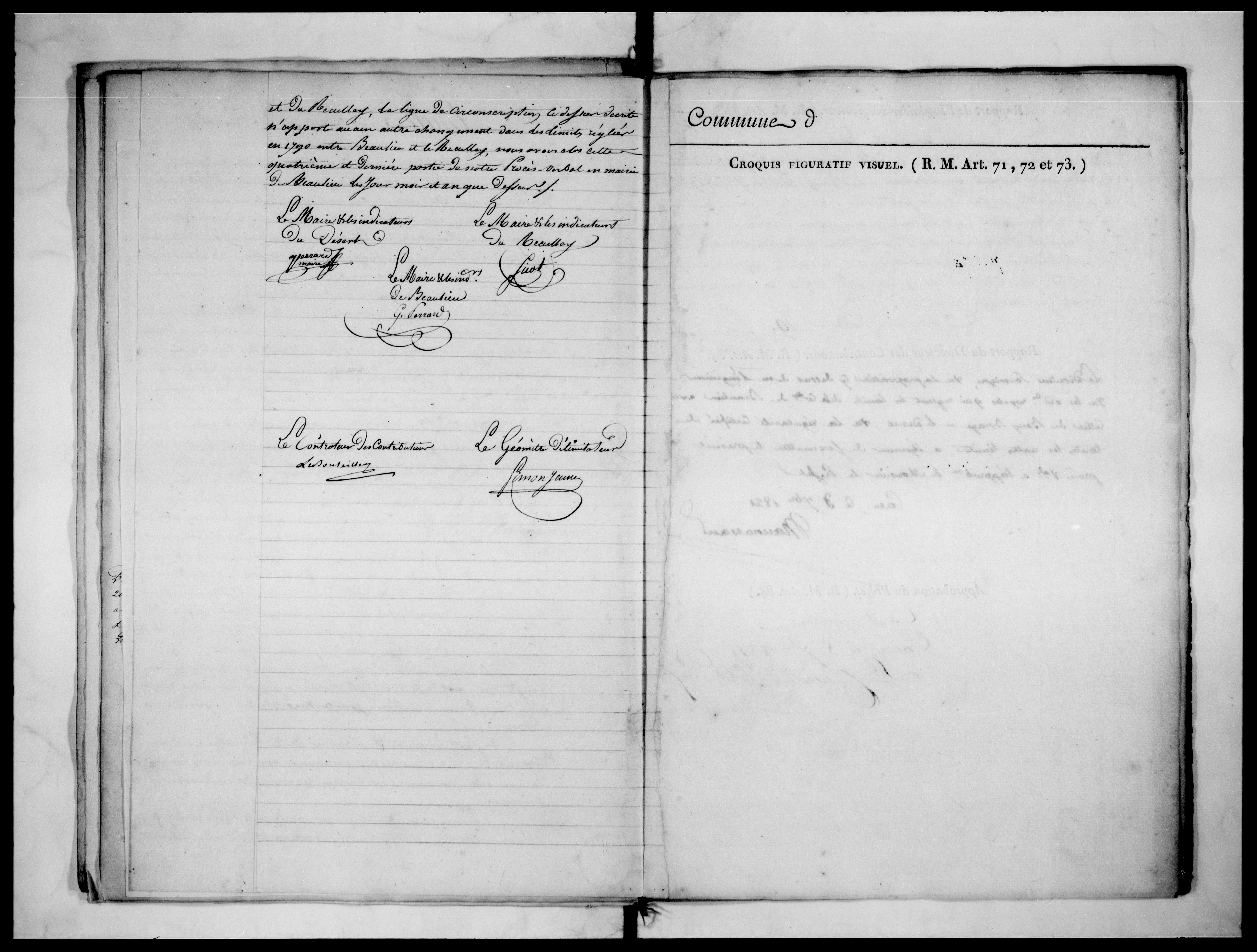 Procès-verbal de délimitation du territoire