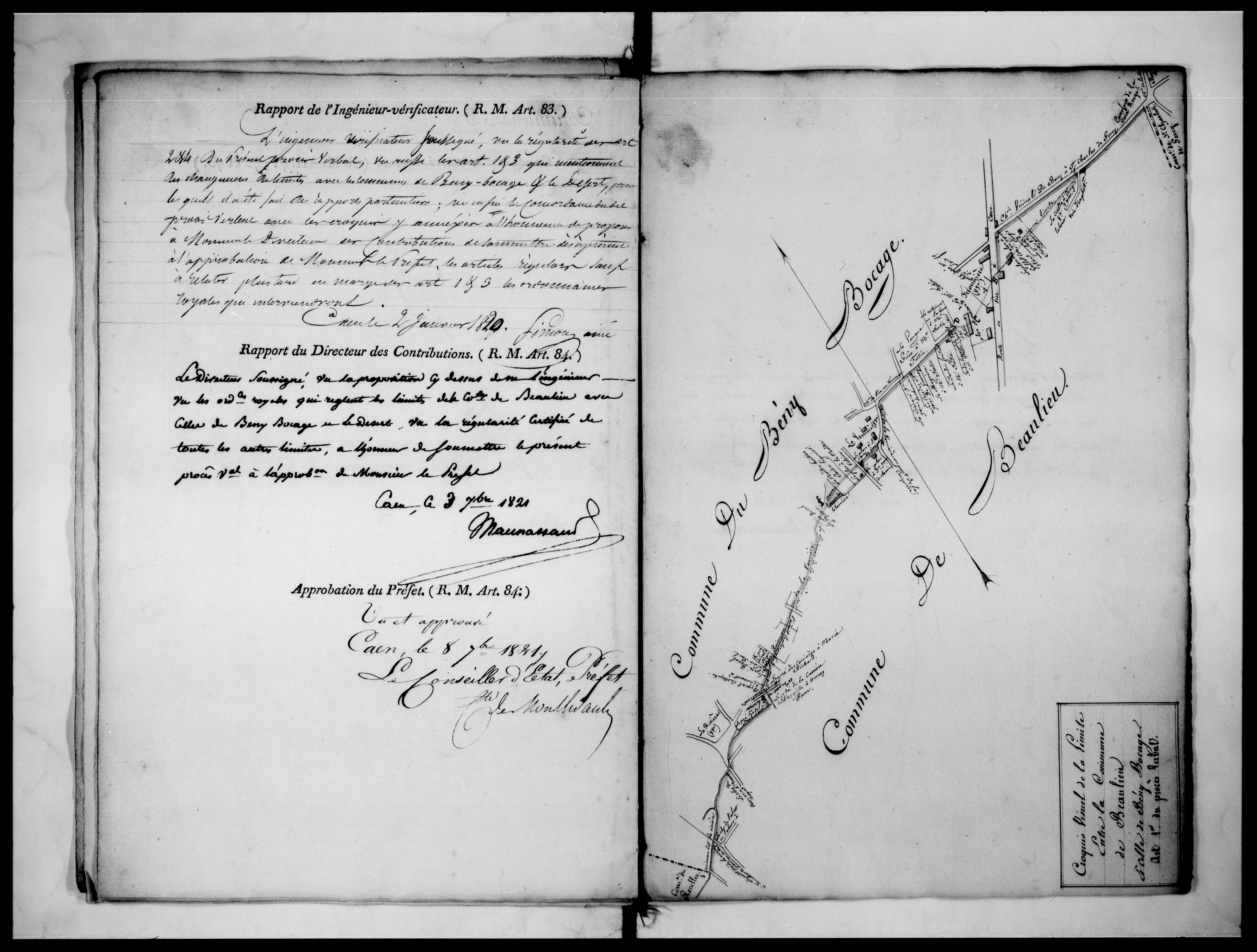 Procès-verbal de délimitation du territoire