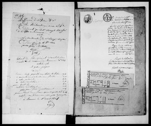 état de section
