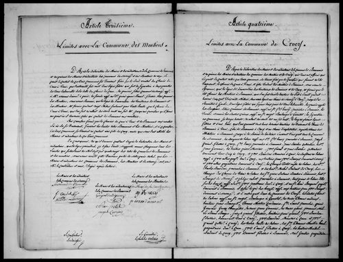 Procès-verbal de délimitation du territoire