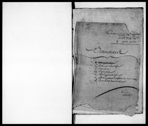 état de section