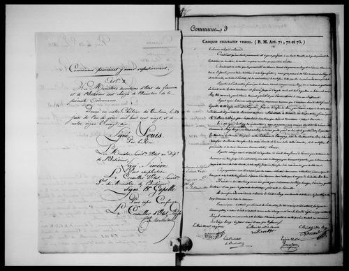 Procès-verbal de délimitation du territoire