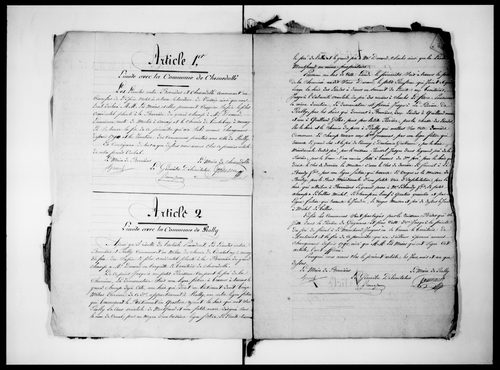 Procès-verbal de délimitation du territoire
