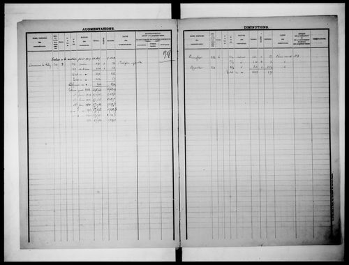 matrice cadastrale des propriétés foncières (bâties et non bâties)